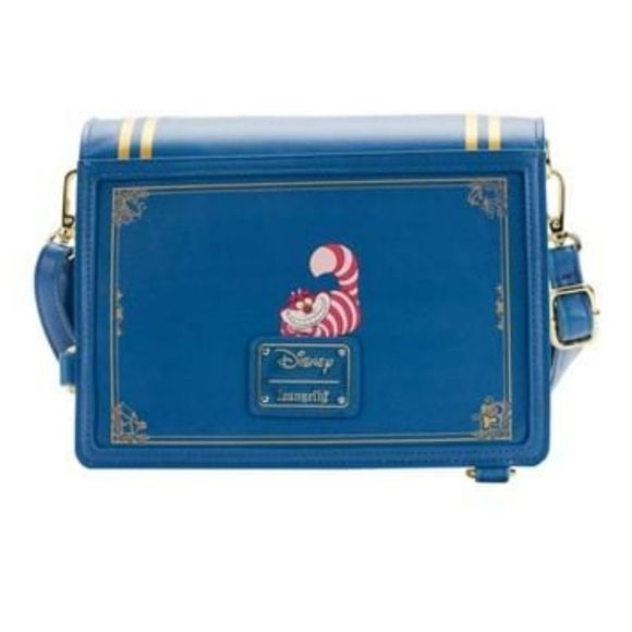 Loungefly Alice in Wonderland Classic Book Convertible Crossbody Bag - Picture 3 of 6